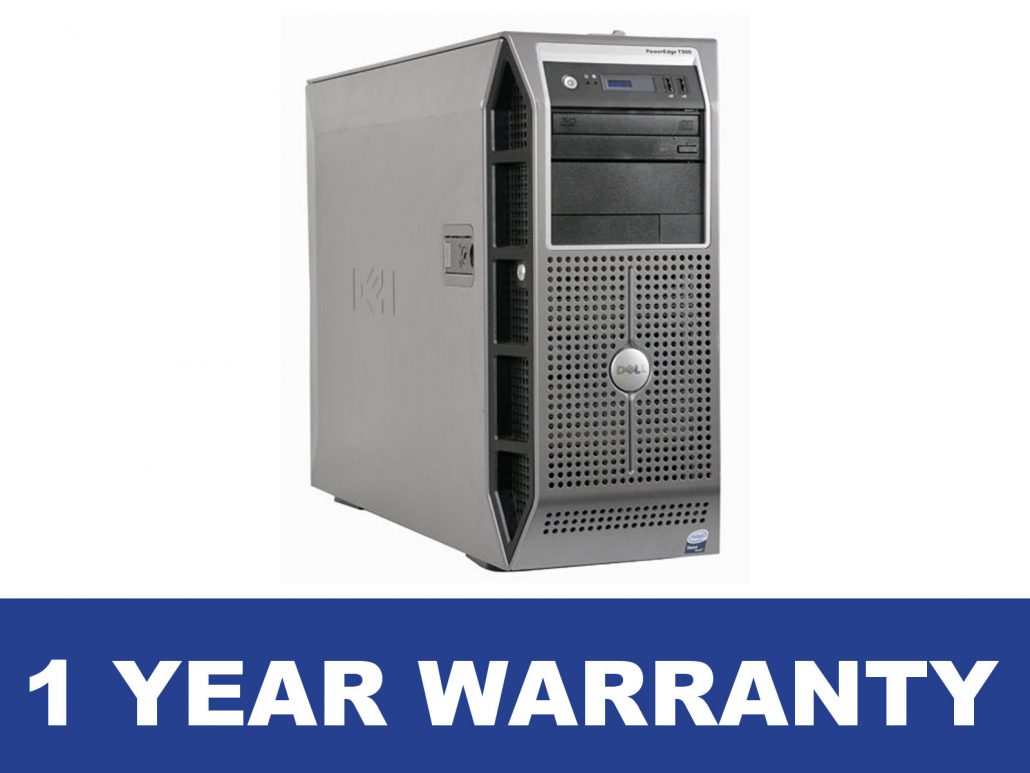 Dell Poweredge T300 Server Xeon Dual Core 3ghz 8gb Ram Pure It Refurbished 